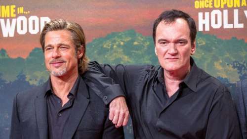Quentin Tarantino ne tarit pas d'éloges sur Brad Pitt : 